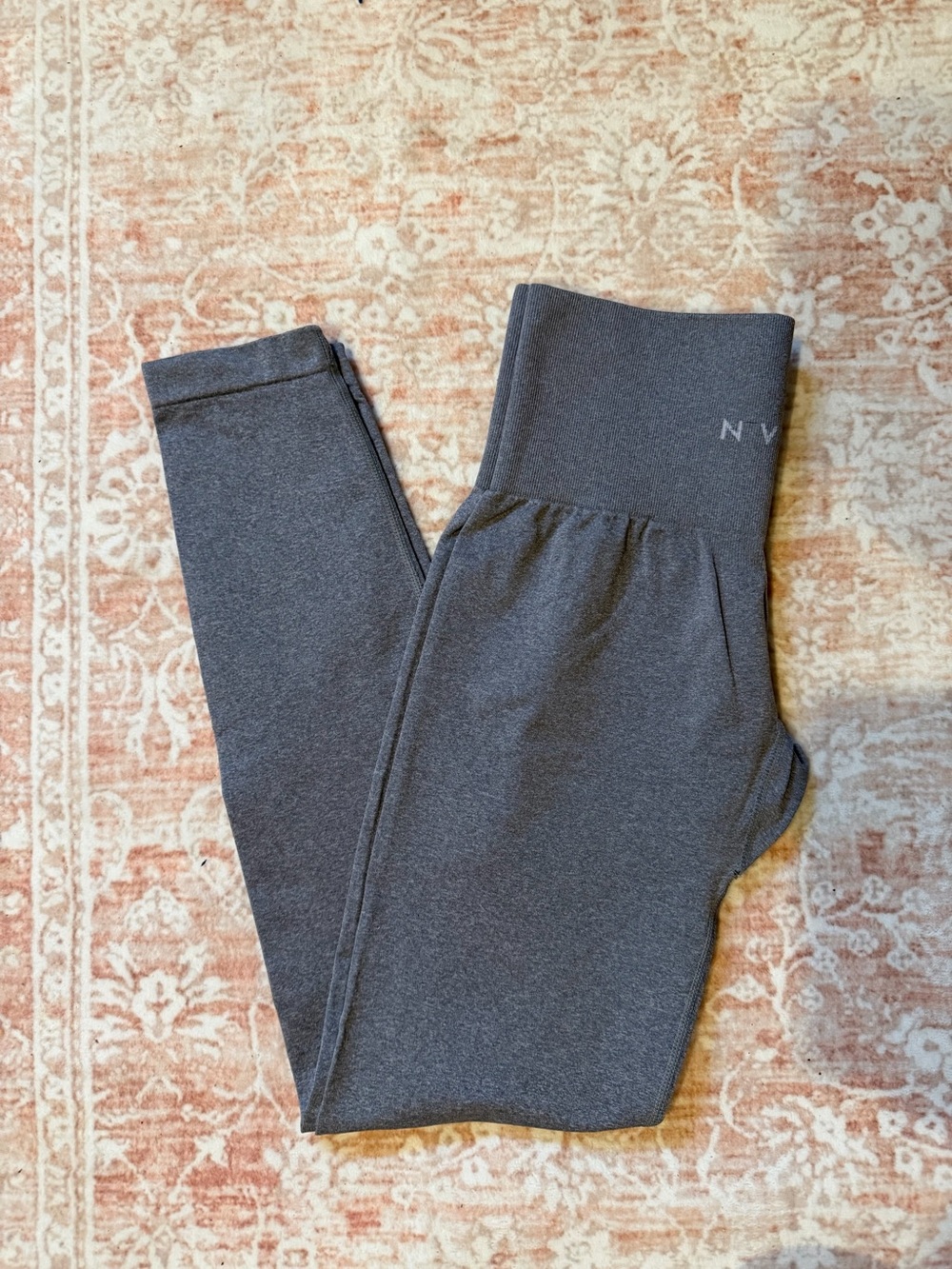 NVGTN High Waisted Gray Leggings Size Extra Small